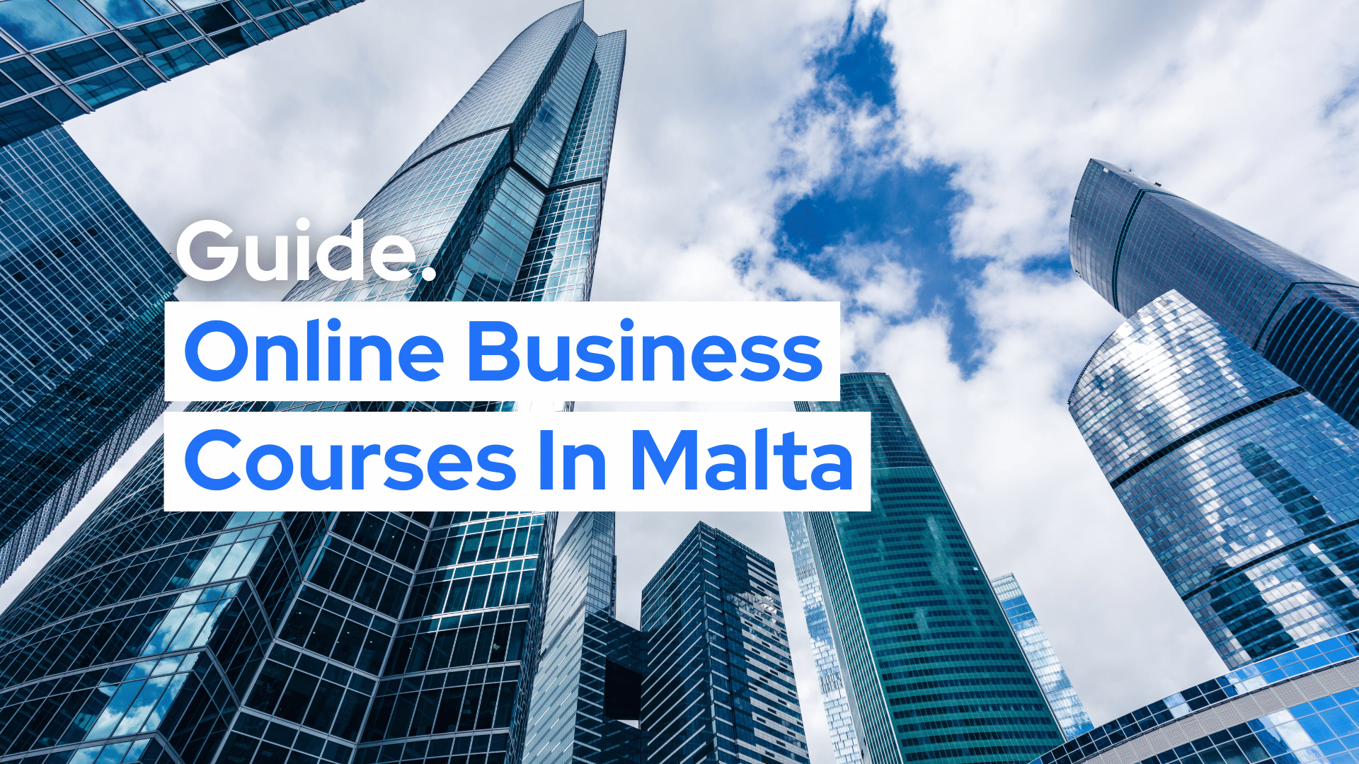 Online Business Courses in Malta