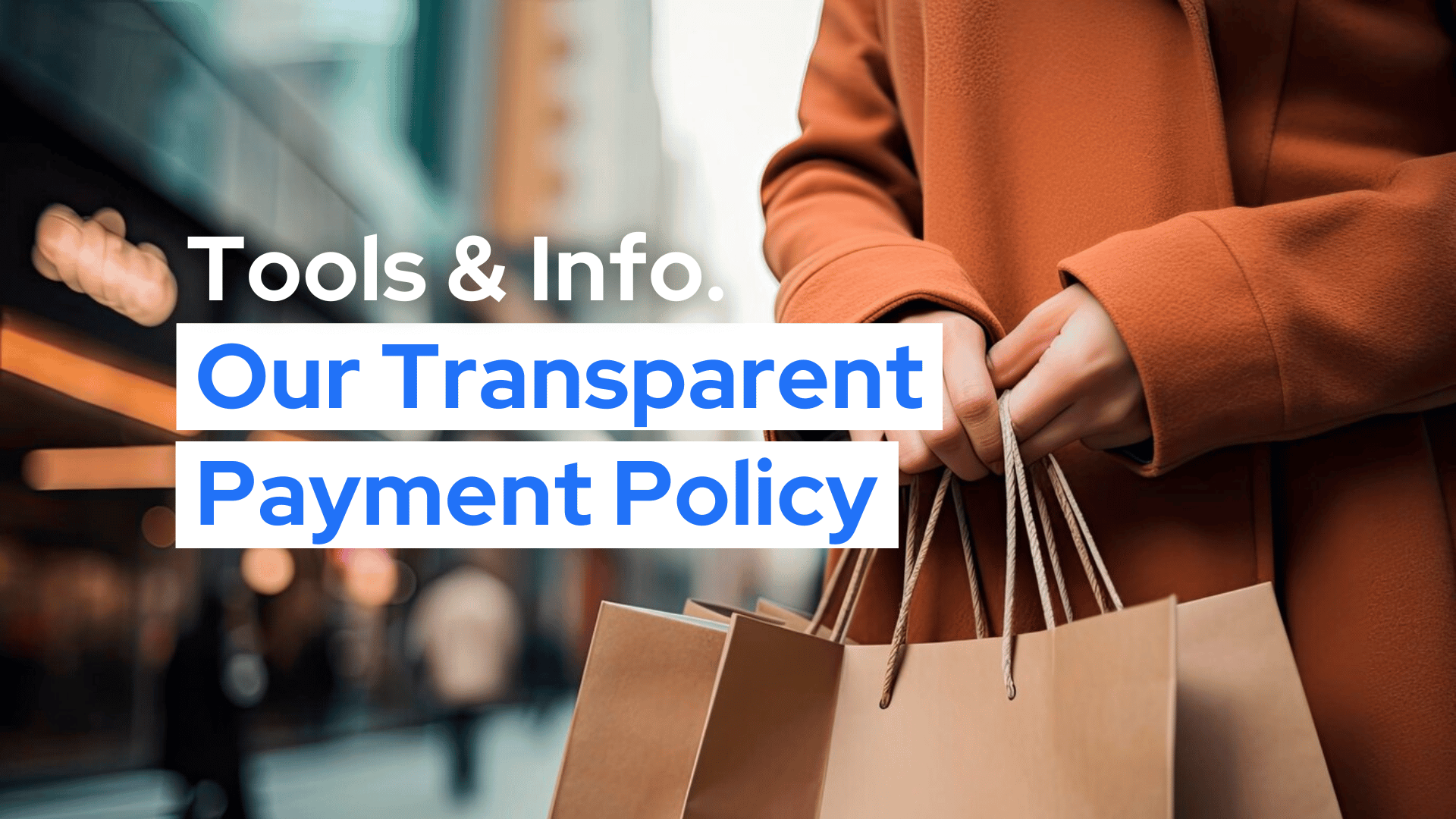 Our Transparent Payment Policy: Read how we keep payments, refunds, and fees simple and straightforward. No Interest and no hidden fees.