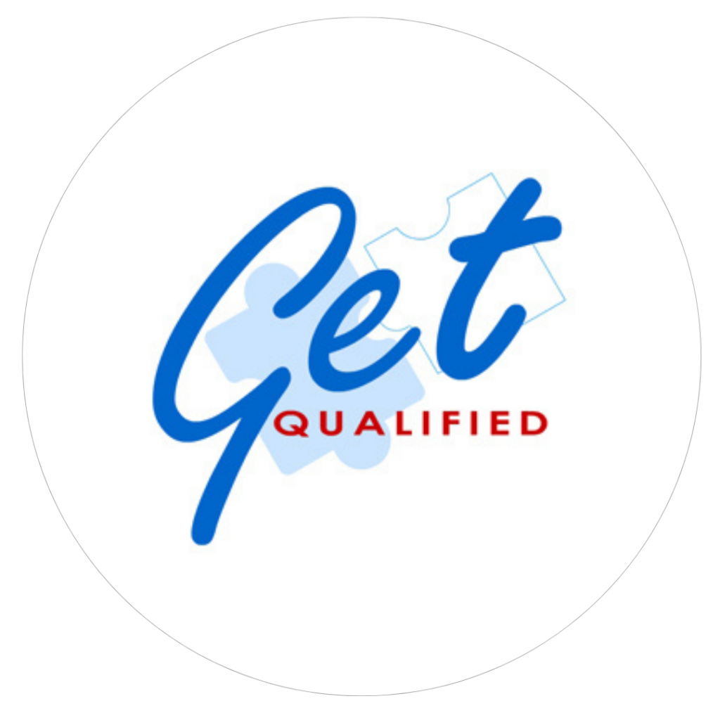 Get Qualified Scheme Logo inside Circle