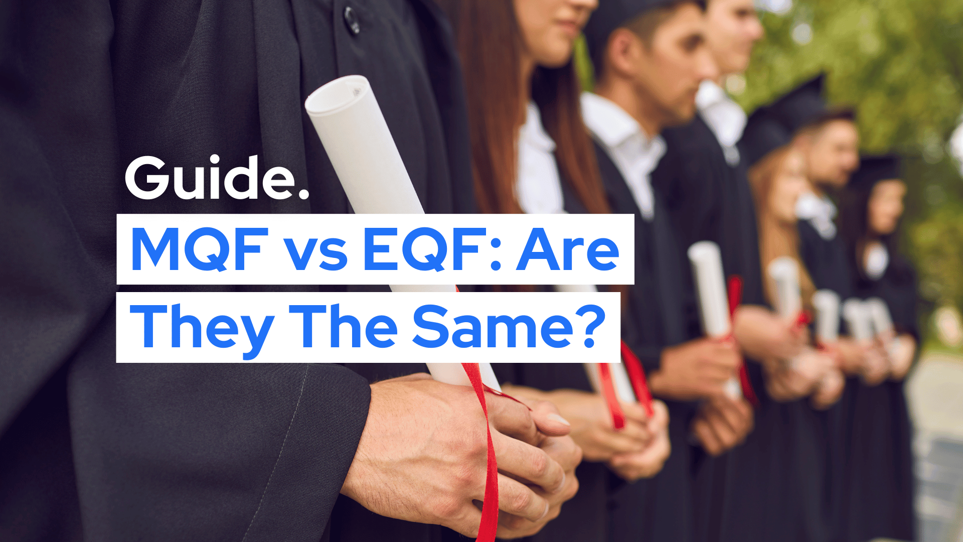 MQF vs EQF Levels: Are They the Same?