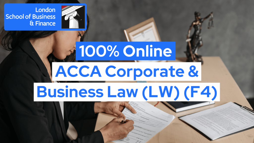 ACCA Corporate & Business Law (LW) (F4)